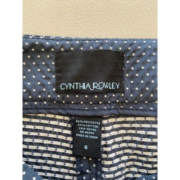 Cynthia Rowley Blue Polka Dots (Size Small) - Picture 3 of 3